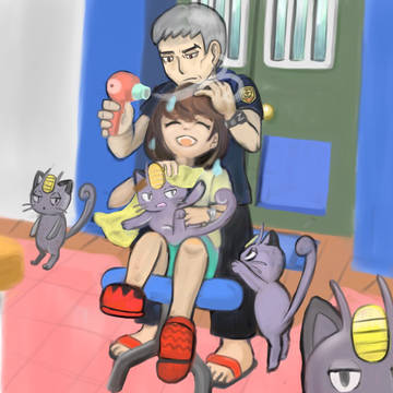 ポー交番でポケリフレ
