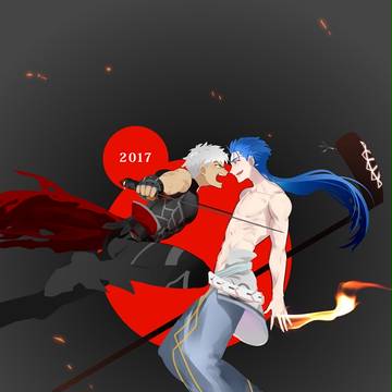 2017描き初め