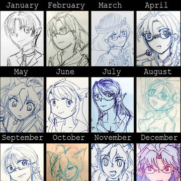 【2016年まとめ】絵師一年進化録