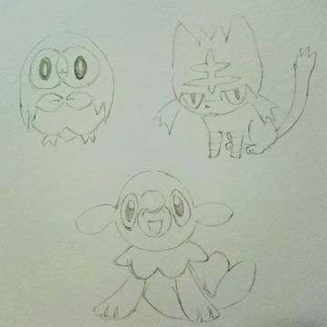 ポケモンサンムーンご三家