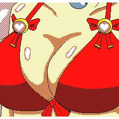 見て・・・オレっちのおっぱい・・・プリチーで可愛いニャンよ・・・
