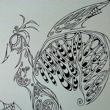 年賀用に描いたやつ