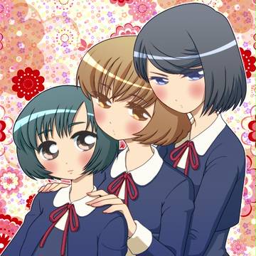 【C91】ゆるぅい三角関係百合【無料配布】