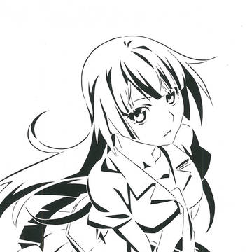 【切り絵】化物語 戦場ヶ原ひたぎ