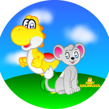 CLOUD ET YOSHI JAUNE