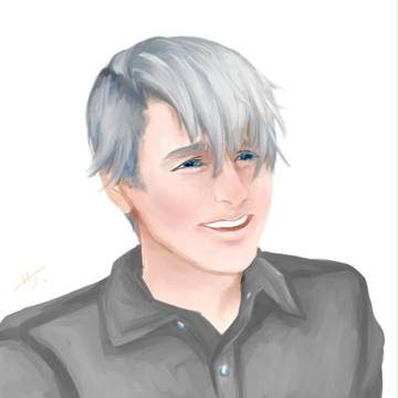 ヴィクトルを描いたと思ったけどなぜかMAMOっぽいｗ