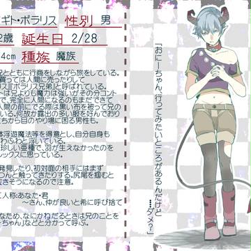 【ままひと】アギト・ポラリス【キャラシ】