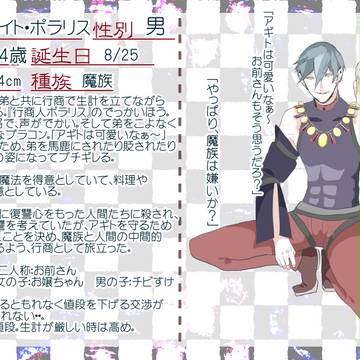 【ままひと】ガイト・ポラリス【キャラシ】