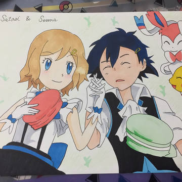 サトシとセレナ