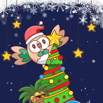 Merry Christmas 木木枭&波加曼