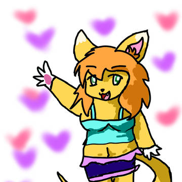 ふさふさ狐えさん!