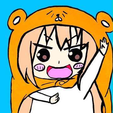 うまるちゃん定番のポーズ