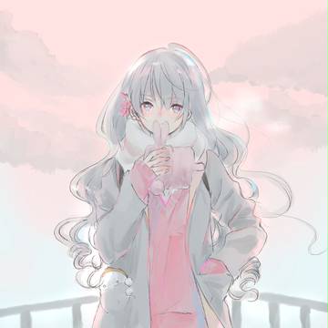 もふもふうさぎスマホカバー