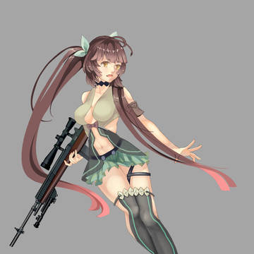 【少女前线】人形M14同人