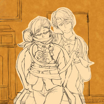 坊ちゃんと執事ごっこ