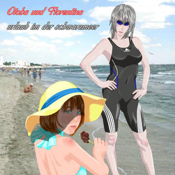 黒海でバカンス