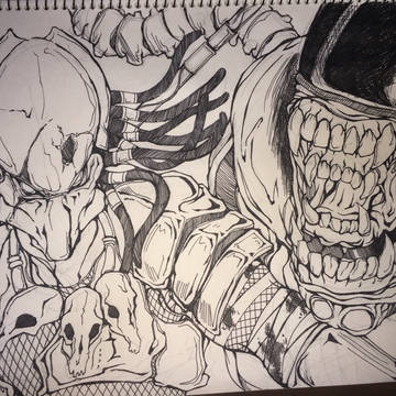 ボールペン画