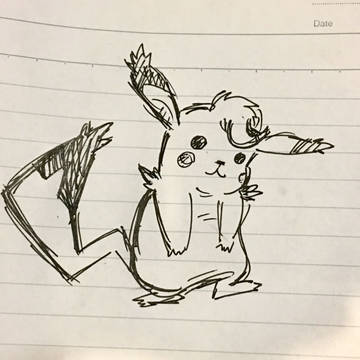 Mega進化ピカチュウ
