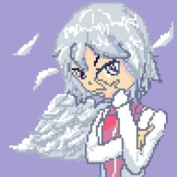 東方　サグメさん　ドット絵