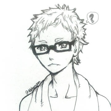 Random Tsukki Doodle