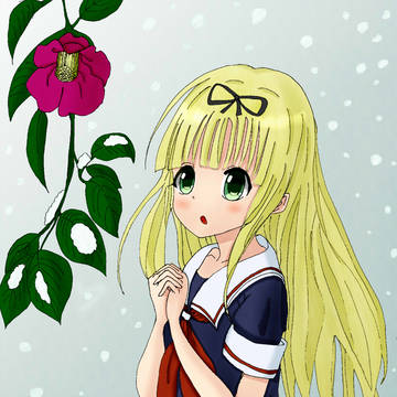 夕立ちゃんと椿