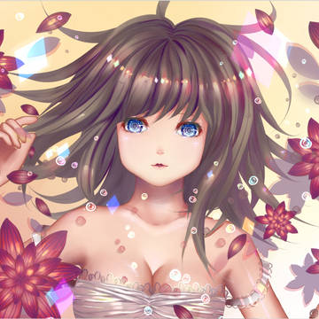 I die under the flower