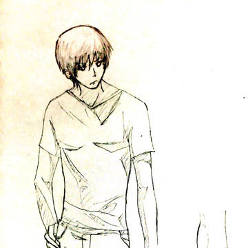 男性立ち絵の練習