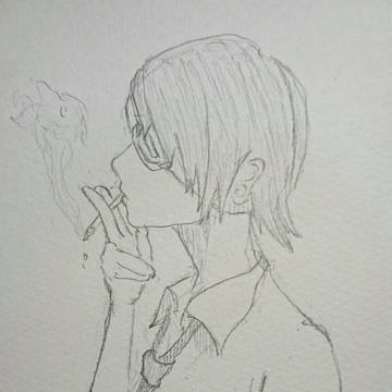 天龍の休憩中