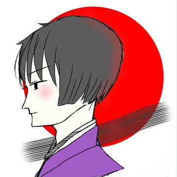 横顔