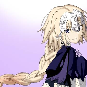 【fate】ジャンヌ・ダルク描いてみました！