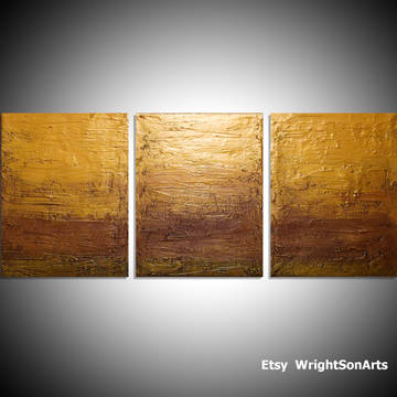 golden triptych