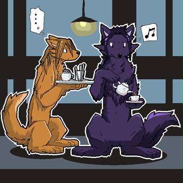 ティータイムだ