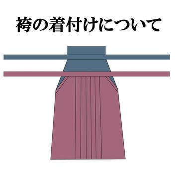 袴の着付け方