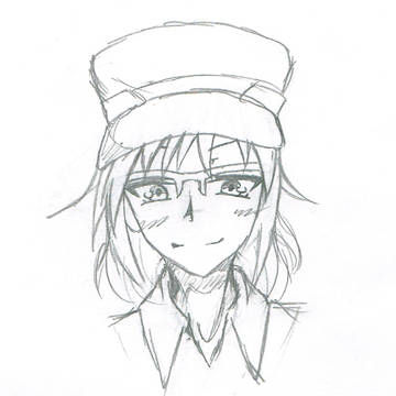 健全帽子のトプ画ができるまで。