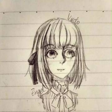 一只画渣的政治课摸鱼。