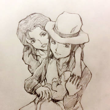 太陽の元に咲く花