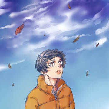 秋空の下で想うこと