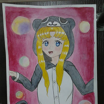 白いウサギ