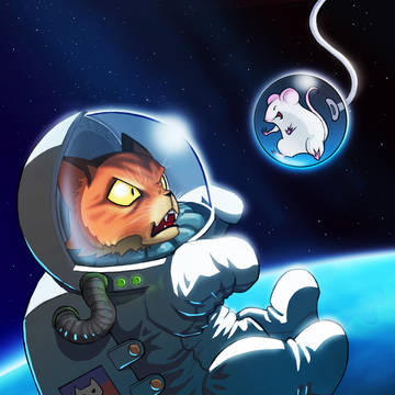 宇宙飛行猫と鼠