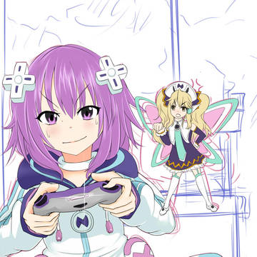 ネプテューヌらくがき