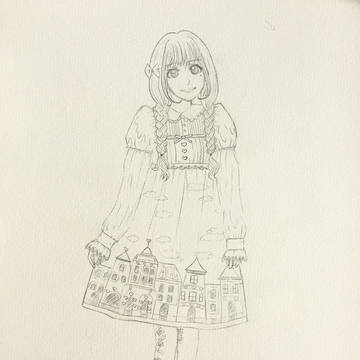 [Making] The girl in the garden