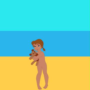 Penny At the Nude Beach