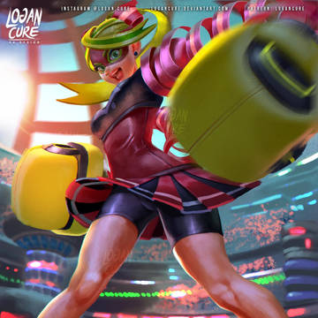 Ribbon girl arms nintendo switch