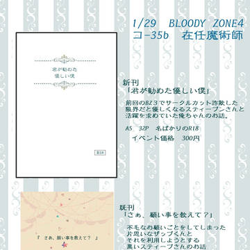 【お品書き】 ステザプ小説 【1/29 BZ4】