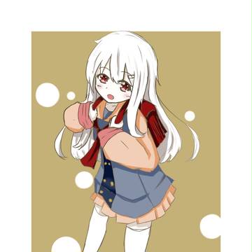 アルビノ少女