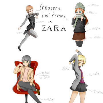 ZARA x Innocent Loli Factory