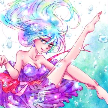 水の中