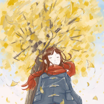 黄色と風