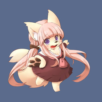 もふもふ娘