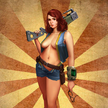 Fallout pin up girl